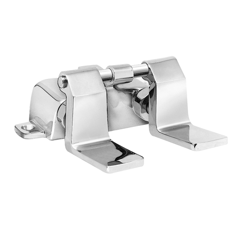Fisher 3170 Polished Chrome Double Pedal Foot Control Valve