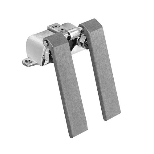 Fisher 3174 Polished Chrome Double Pedal Knee Control Valve