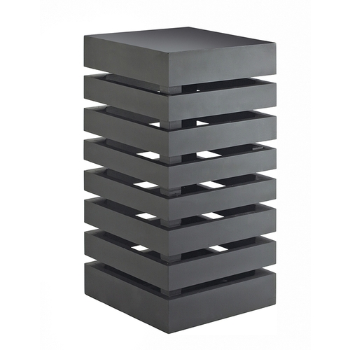 Cal-Mil 3331-96 Midnight Bamboo 9" x 9" x 18"H Square Display Crate Tower
