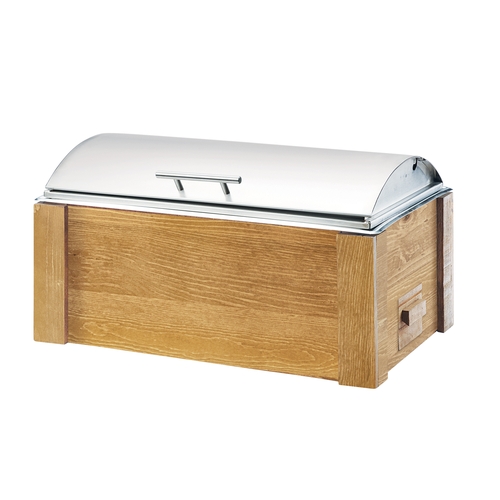 Cal-Mil 3429-99 Madera 22" x 14.25" x 9"H Rustic Pine Chafing Dish