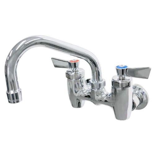 Fisher 36120 4" Backsplash Faucet w/ 10" Swing Spout & Lever-Handle