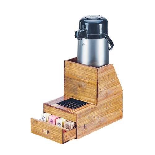 Cal-Mil 3623-99 Madera 8" x 13" x 11.25"H Rustic Pine Airpot Stand