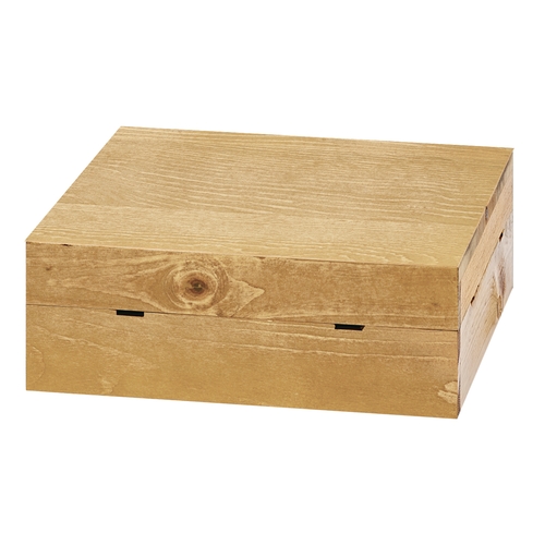 Cal-Mil 3628-4-99 Madera 12" x 12" x 4"H Rustic Pine Display Riser