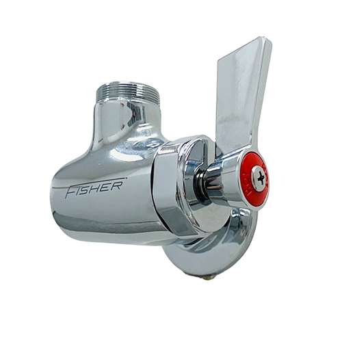 Fisher 37000 Wall-Mount Control Valve w/ 1/2" Female Inlet & Lever Handle