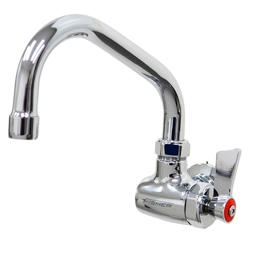 Fisher 37100 Wall-Mount Faucet w/ 6" Swing Spout & Lever Handle