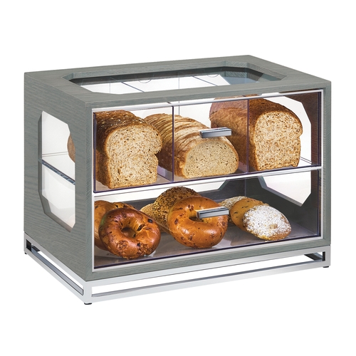Cal-Mil 3820-83 Ashwood 20" x 13.5" x 15"H Clear Acrylic Bread Display Case