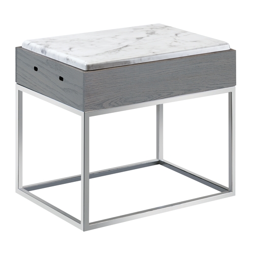 Cal-Mil 3822-13-83 Ashwood 15" x 11" x 13.25"H Gray Oak Display Riser