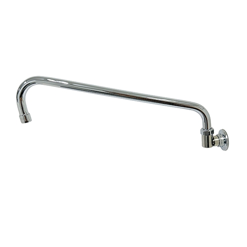 Fisher 3911 8" Swing Spout & Full Flow Aerator w/ Backsplash Base