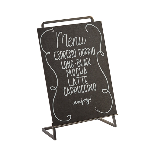 Cal-Mil 3919-811-84 Sierra 8.5" x 11"H Metal Frame Chalkboard Sign - 6 Each