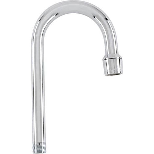 Fisher 3969 Replacement Brass 6" Rigid Gooseneck Spout