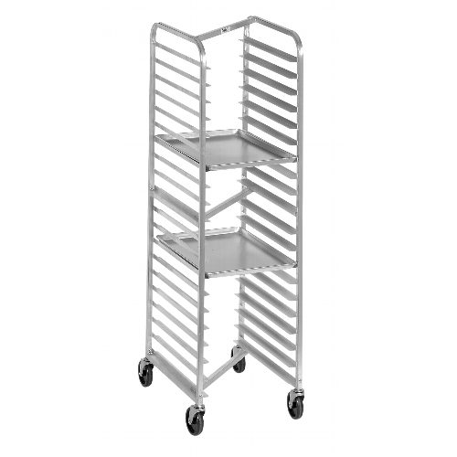 Channel Manufacturing 401AN 20.5" x 26" Aluminum Nesting Bun Pan Rack w/ 3" Spacing