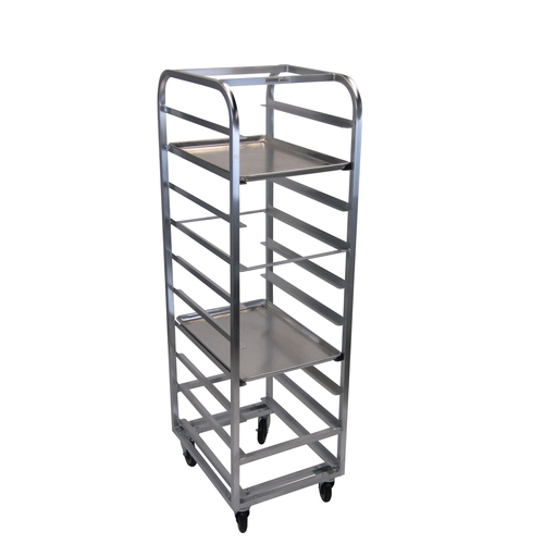 Channel Manufacturing 404A 20.5" x 26" Welded Aluminum Bun Pan Rack w/ 6" Spacing