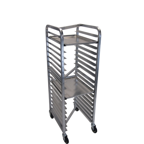 Channel Manufacturing 406AN-HD 21" x 26" Heavy-Duty Aluminum Nesting Bun Pan Rack