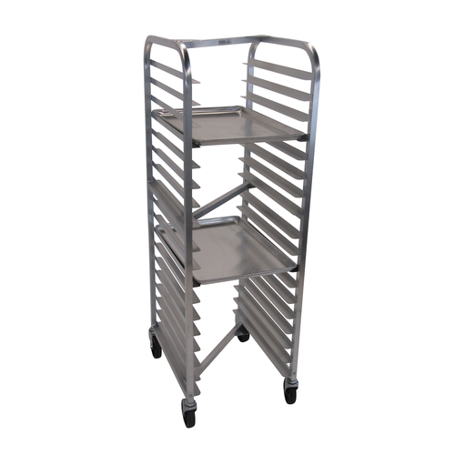 Channel Manufacturing 406AN 20.5" x 26" Aluminum Nesting Bun Pan Rack w/ 3" Spacing