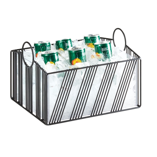 Cal-Mil 41115-10-13 Portland 12.8" x 13.25" x 8.1"H Black Wire Ice Housing