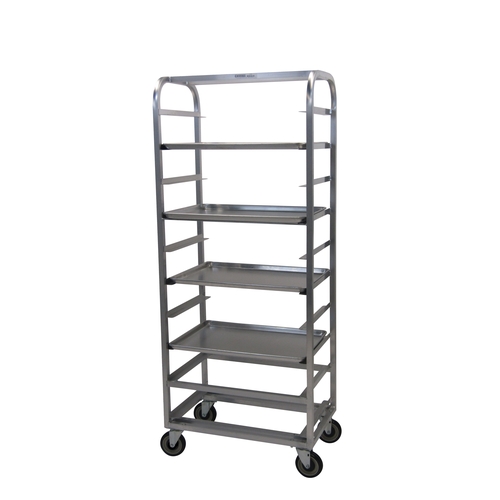 Channel Manufacturing 414A 28.5" x 18" Welded Aluminum Bun Pan Rack w/ 6" Spacing