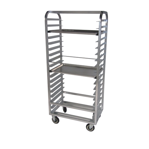 Channel Manufacturing 416A 28.5" x 18" Welded Aluminum Bun Pan Rack w/ 3" Spacing