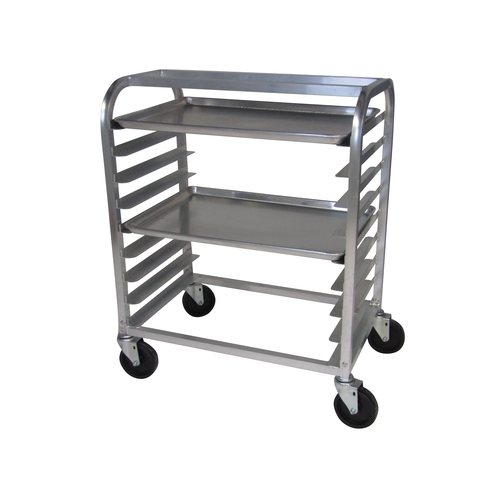 Channel Manufacturing 428A 28.5" x 18" Heavy-Duty Aluminum Bun Pan Rack w/ 3" Spacing