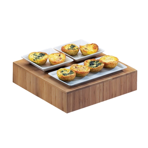 Cal-Mil 432-3-60 Bamboo 12" x 12" x 3"H Display Riser