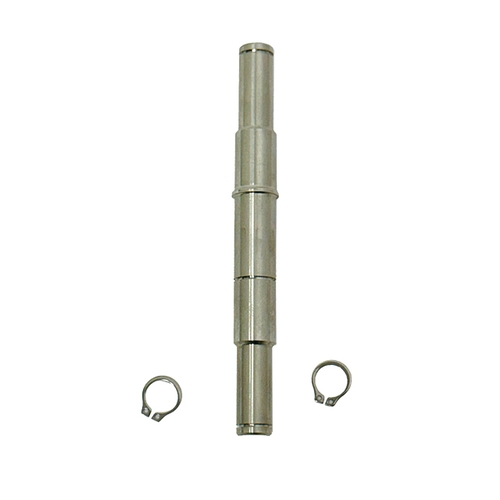 Fisher 43567 Stainless Steel Double Short Axle w/ 2 Snap Rings