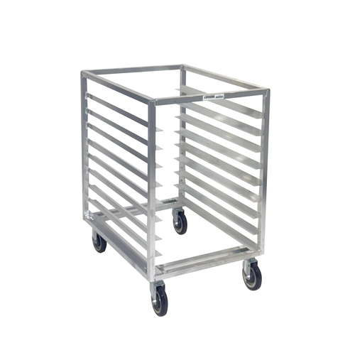 Channel Manufacturing 445A3 23" x 30" x 36" Aluminum Cafeteria Tray Rack w/ 3" Spacing