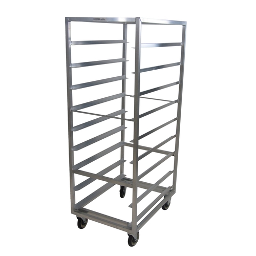 Channel Manufacturing 468A 45" x 30" x 70" Aluminum Double Tray Rack w/ 6" Spacing