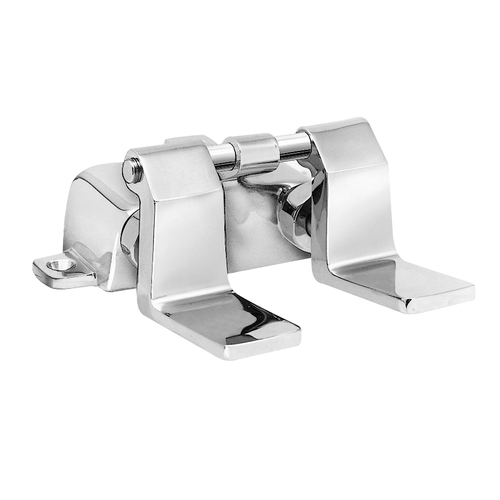 Fisher 47988 Stainless Steel Dual Floor-Mount Foot Valve