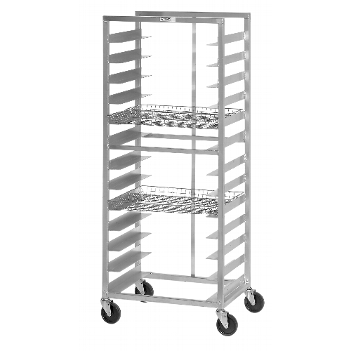 Channel Manufacturing 486DD 29.5" x 21" Aluminum Donut Screen Rack w/ 4.75" Spacing