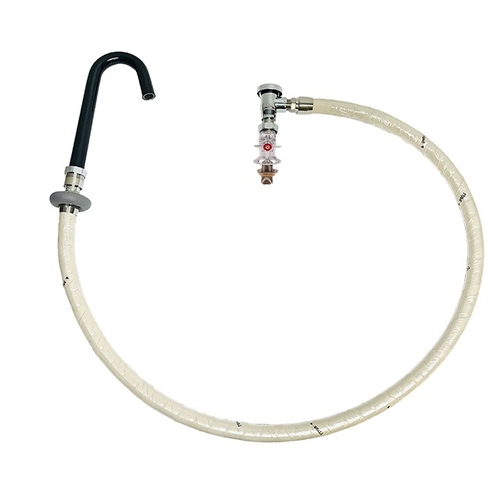 Fisher 5040 3/4" x 72" Hose w/ Control Valve & Vacuum Breaker
