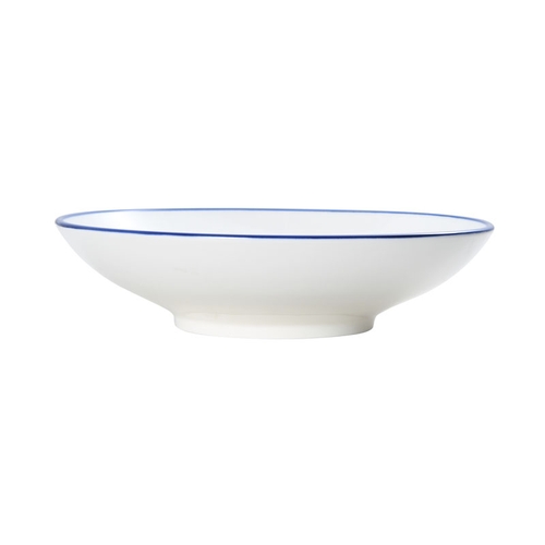Mikasa Hospitality 5256506 Bistro Vitrified Porcelain 44 oz. Shallow Coupe Bowl-1 Doz