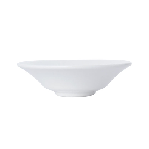 Mikasa Hospitality 5260259 Onda Soft White Vitrified Porcelain 2 oz. Rimless Bowl