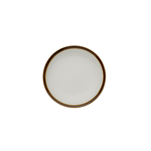 Mikasa Hospitality 5266660 Lodge Cream White Vitrified Porcelain 7" Dia. Coupe Plate