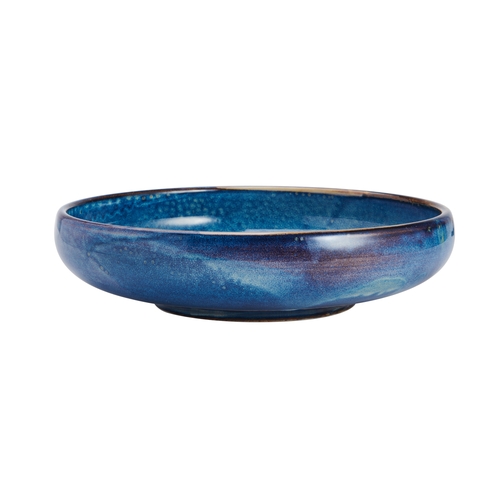 Mikasa Hospitality 5266838 Starlit Blue Vitrified Porcelain 10" Dia. Coupe Plate- 1 Doz