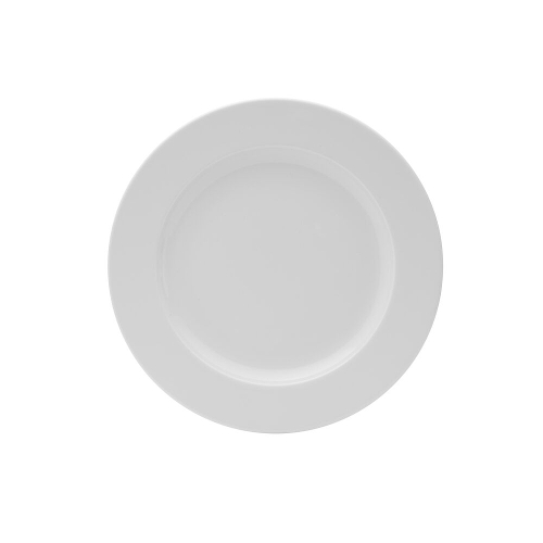 Mikasa Hospitality 5302585 Galleria White Porcelain 11" Dia. Plate - 1 Doz