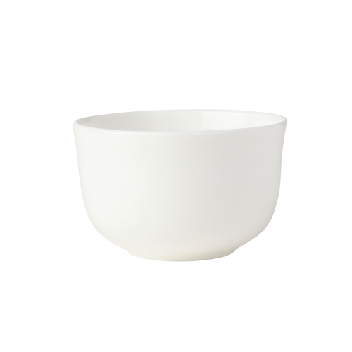Mikasa Hospitality 5304576 Lola White Bone China 9.6 oz. Bouillon Cup - 3 Doz