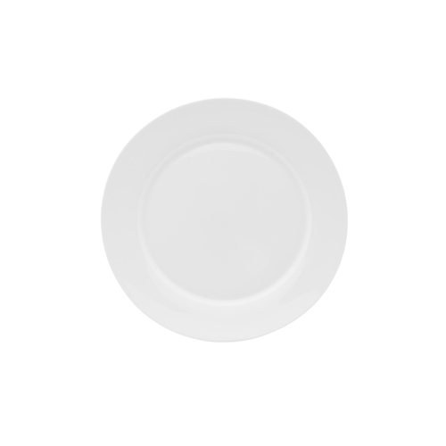 Mikasa Hospitality 5304707 Lola White Bone China 12" Dia. Plate - 1 Doz