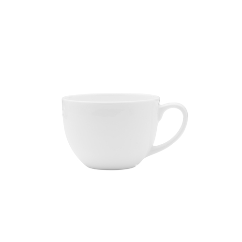 Mikasa Hospitality 5304757 Lola White Bone China 10 oz. Coffee Cup - 3 Doz