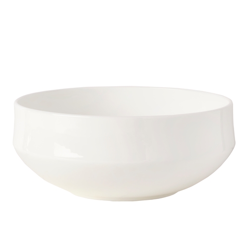Mikasa Hospitality 5309157 Porthole White Bone China 11 oz. Bowl - 2 Doz