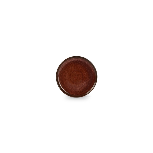 Mikasa Hospitality 5314620 F2D Red Porcelain 6.3" Dia. Coupe Plate - 6 Each