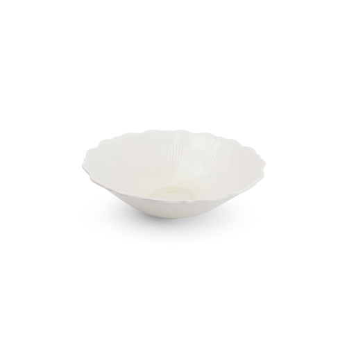 Mikasa Hospitality 5315222 Chic White Porcelain 27 oz. Floret Bowl - 16 Each