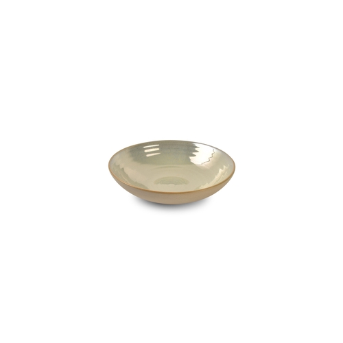 Mikasa Hospitality 5315250 Chic Ostra Tan Porcelain 18.6 oz. Deep Plate - 2 Doz