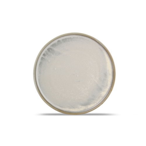 Mikasa Hospitality 5315269 F2D Olive Porcelain 11.4" Dia. Coupe Plate - 8 Each