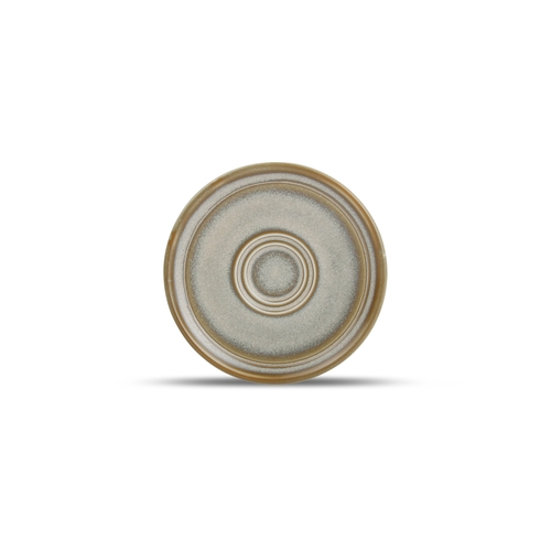 Mikasa Hospitality 5315277 F2D Olive Porcelain 5.5" Dia. Saucer - 6 Each