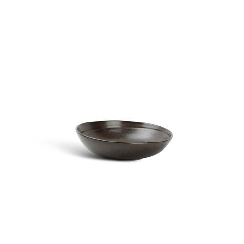Mikasa Hospitality 5315318 F2D Black Porcelain 25.4 oz. Deep Plate - 18 Each