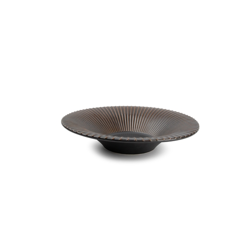Mikasa Hospitality 5315367 F2D Brass Porcelain 10.2" Dia. Deep Plate - 1 Doz