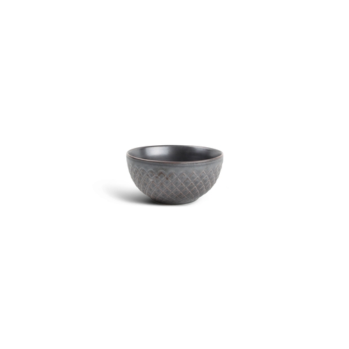 Mikasa Hospitality 5315368 F2D Silver Finish Porcelain 10 oz. Bowl - 3 Doz