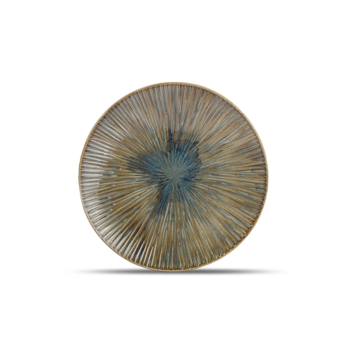 Mikasa Hospitality 5315547 F2D Halo Forest Porcelain 11" Dia. Coupe Plate - 1 Doz
