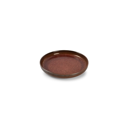 Mikasa Hospitality 5315576 F2D Red Porcelain 16.9 oz. Deep Plate - 2 Doz
