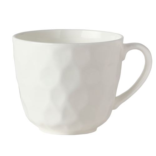 Mikasa Hospitality 5316745 Malet White Bone China 9 oz. Mug - 2 Doz