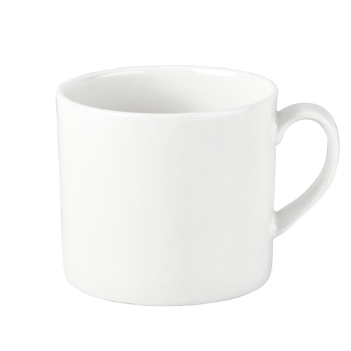 Mikasa Hospitality 5319400 Tendre White Bone China 10.5 oz. Cup - 16 Each